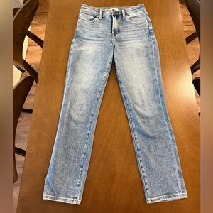Pistola Light Blue Straight Leg Jeans